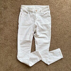 Old Navy White Super Skinny Jeans